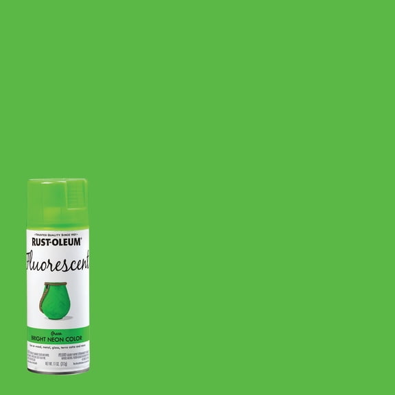 Rust-Oleum 1932830 Fluorescent Spray, Fluor Green, 11-Ounce by Rust-Oleum