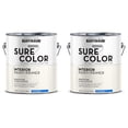 thumbnail image 1 of Rust-Oleum 2-Pack of 1 gal 380220 Linen White Sure Color Interior Paint + Primer, Eggshell, 1 of 5