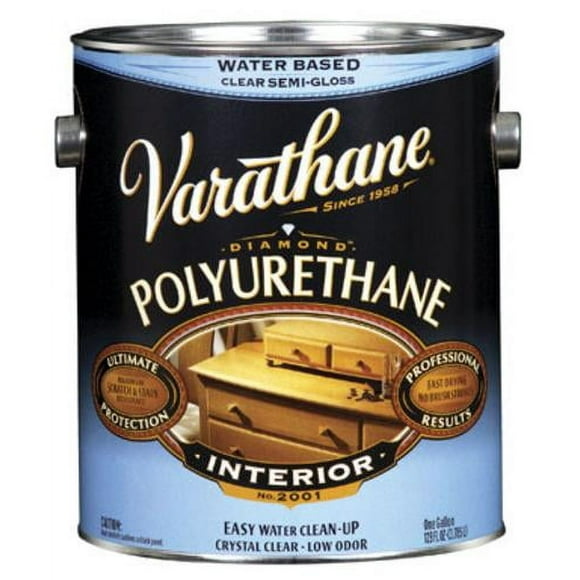 Rust-Oleum 200131 Varathane Interior Diamond Finish Clear Semi-Gloss Opaque Household Paint & Stain