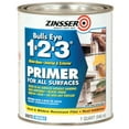 thumbnail image 1 of Rust-Oleum Zinsser Bulls Eye 1-2-3 Primer - Interior Exterior Water-Resistant - 1 Quart White, 1 of 2