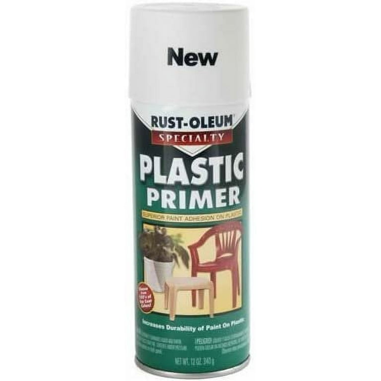 Rust-Oleum 209460 Plastic Primer Spray - 6 Pack