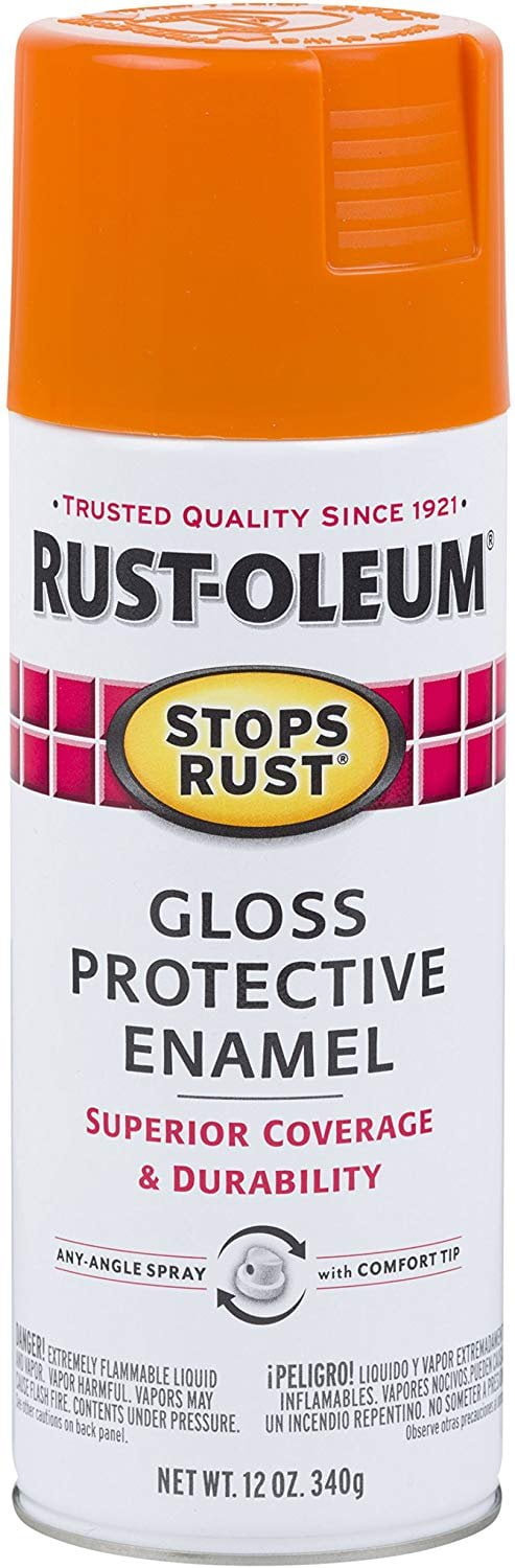 Rust-Oleum Stops Rust Gloss Sand Spray Paint (NET WT. 12-oz) in