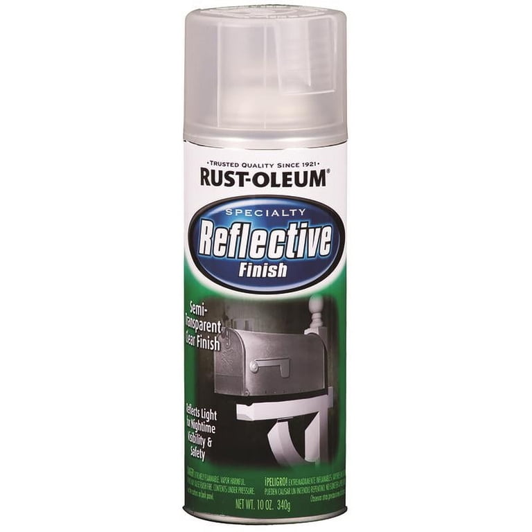Rust-Oleum, Specialty Reflective Finish Spray, 10 oz, Clear Gloss