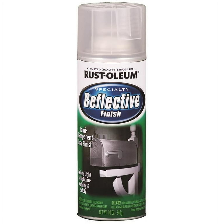 Rust-Oleum Reflective 10-Ounce Spray for Nighttime Rust-Oleum Reflective 10-Ounce Spray for Nighttime