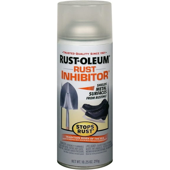 Rust-Oleum 224284 10.25 oz Can Of Clear Spray On Rust Inhibitor - Quantity of 12