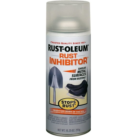 Rust-Oleum 224284 10.25 oz Can Of Clear Spray On Rust Inhibitor - Quantity of 6