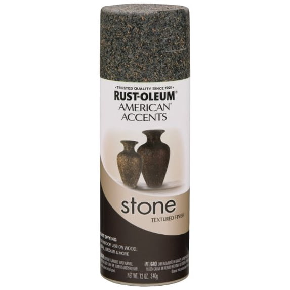 Rust-Oleum American Accents 12oz Granite Stone Textured Spray Paint for ...