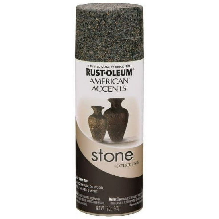Rust-Oleum 238323-6PK Stone Creations Spray, 12 oz, Granite Stone, 6 Pack 