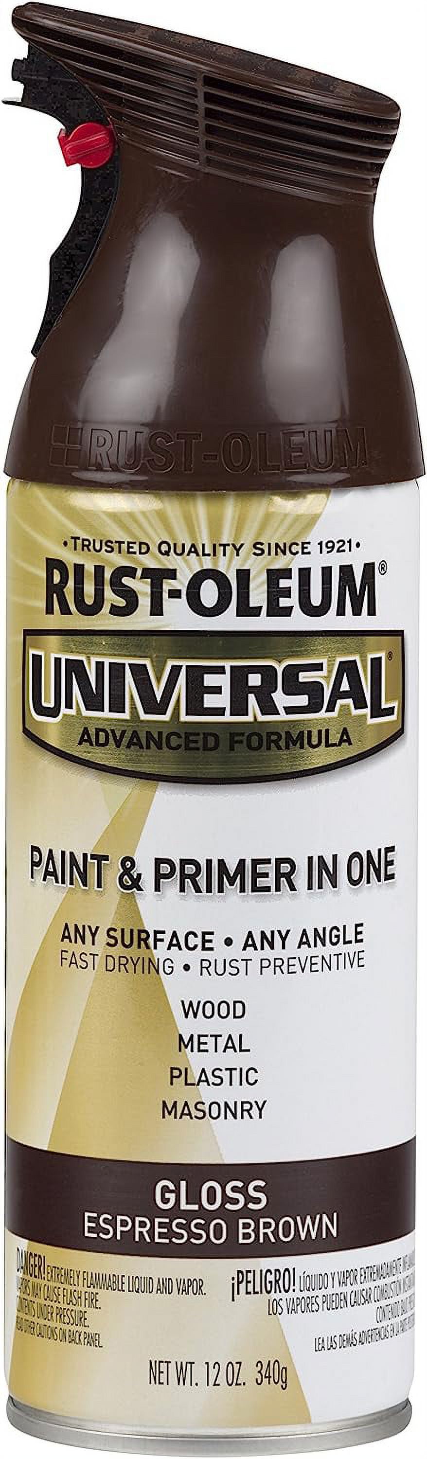 RustOleum 245215 Universal All Surface Spray Paint, 12 oz, Gloss