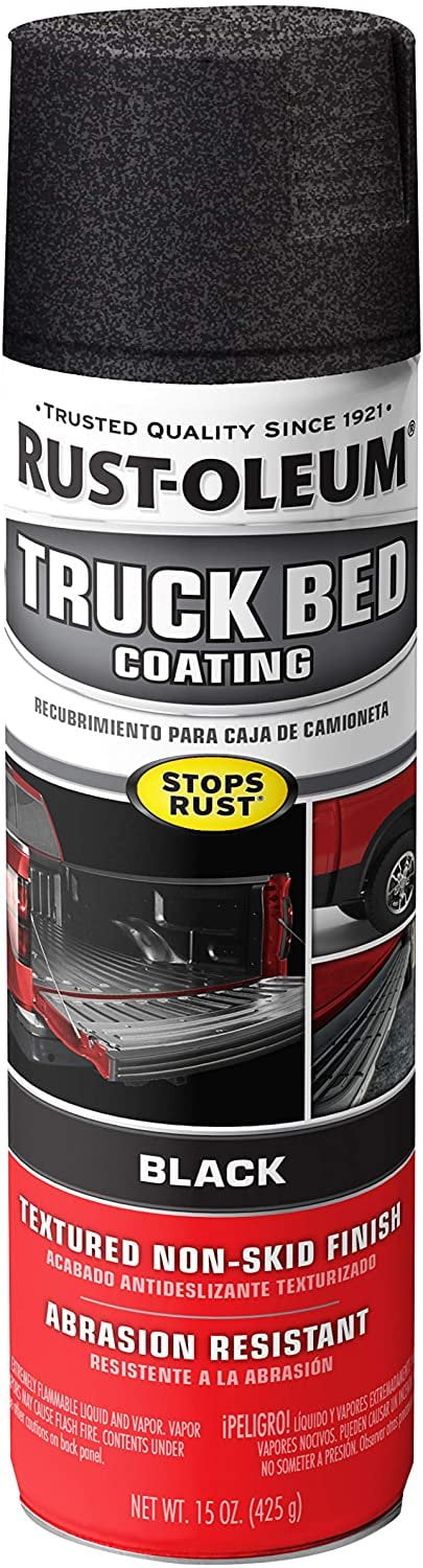 Rust-Oleum 248914-2PK Truck Bed Spray Paint, 2 Pack, Black, 2
