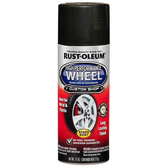 RustOleum 248928 Automotive High Performance Wheel Spray Paint, 11 oz