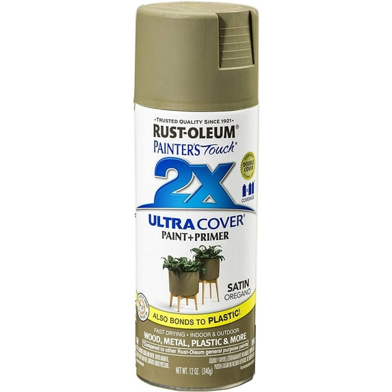Rust-Oleum 249069-6 PK Painter's Touch 2X Ultra Cover, 6 Pack, Satin Oregano
