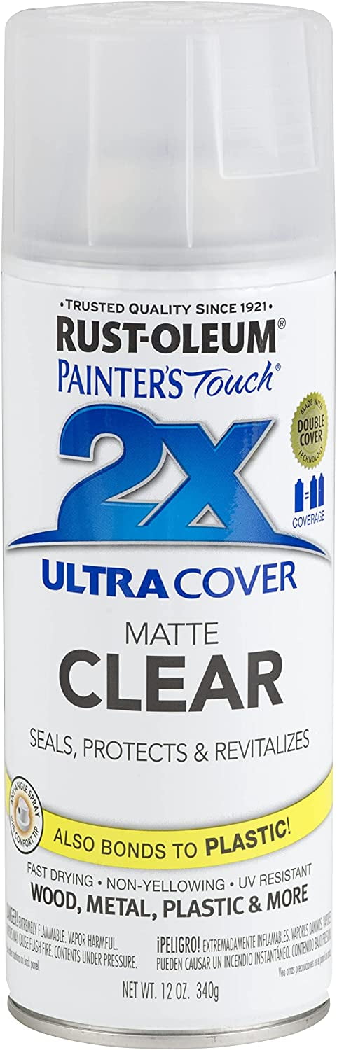 Rust-Oleum Painter's Touch 2X Ultra Cover 12 Oz. Flat Paint +
