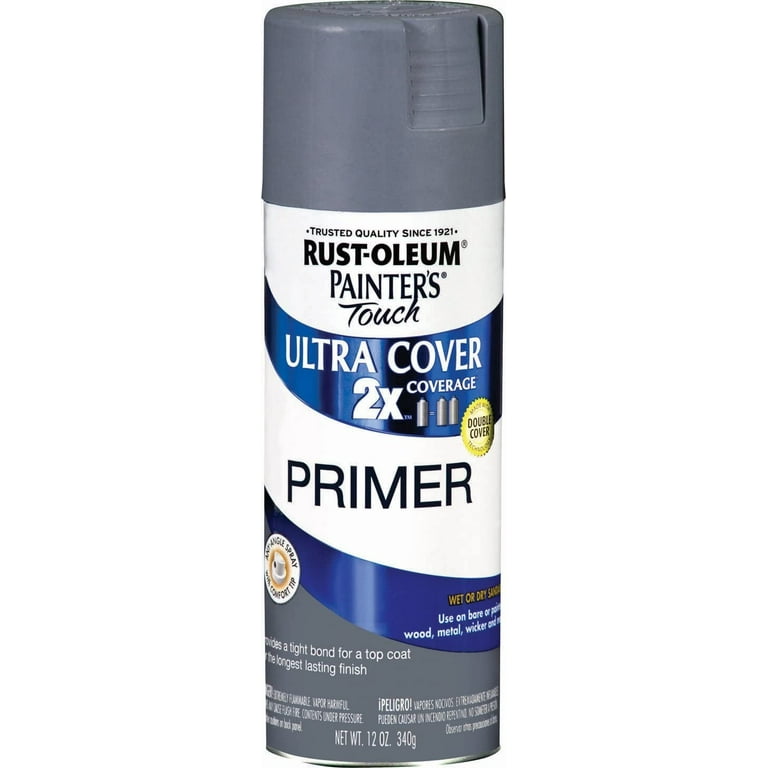 Rust-Oleum Painter's Touch 2X Ultra Cover Flat Gray Spray Paint