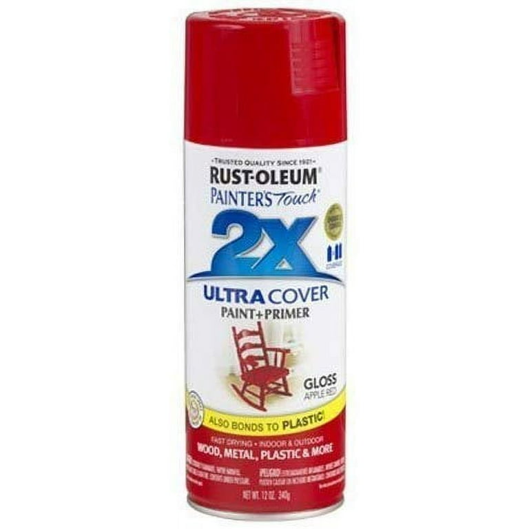 Rust-Oleum Painter's Touch 2x 12 oz. Gloss Apple Red General Purpose Spray Paint (6-pack)