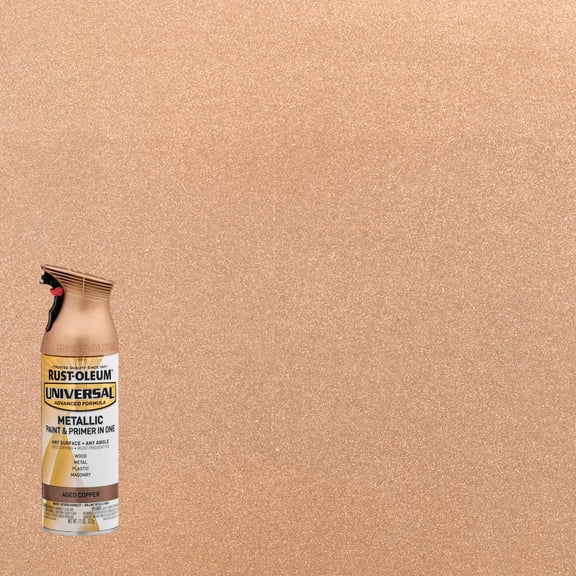 Rust-Oleum 249132-2PK Universal Spray Paint, Aged Copper, 2 Piece