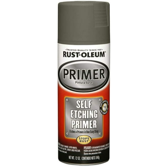 Rust-Oleum Automotive Primer Spray Paint - Durable, Flat Finish - 2 Pack, 24 oz, Dark Green