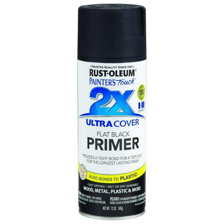 Aujuaディオーラム250ml sp&tr Rust-Oleum 249846 Painter's Touch 2X Ultra Cover Black Flat