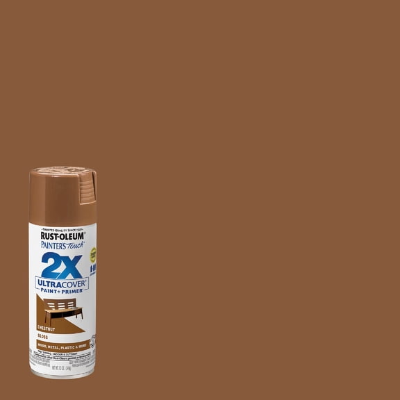 Rust-Oleum 249847 Painter's Touch Multi Purpose Spray Paint, 12-Ounce, Chestnut - 6 Pack