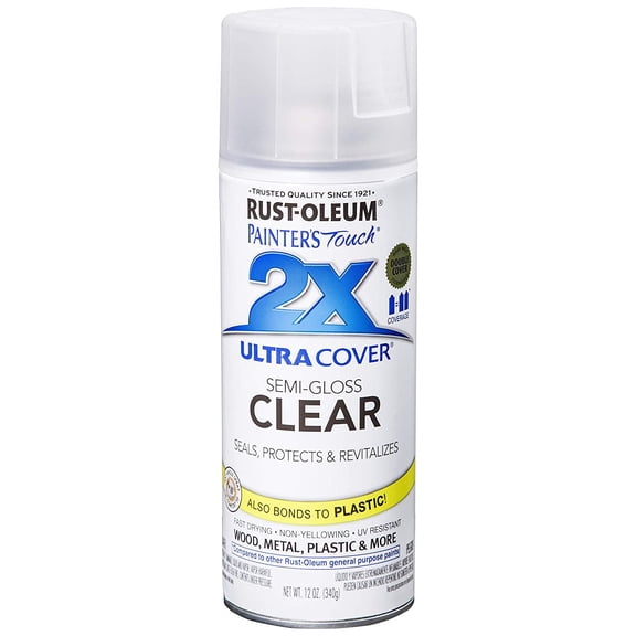 Rust-Oleum Rust-Oleum Painter's Touch 2X Ultra Cover Clear Finish Spray Paint
