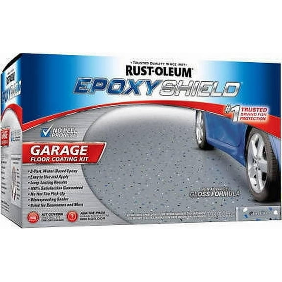 Rust-Oleum 251965 Epoxy Shield Gray Resin Garage Floor Paint Kit - Quantity of 1