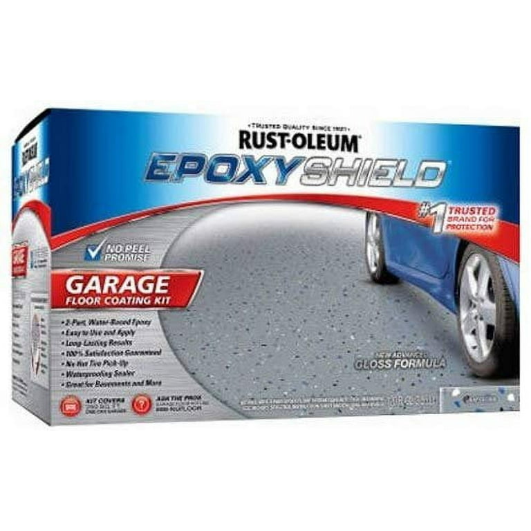 Rust-Oleum 251965 Gray Garage Floor Coating Kit - Walmart.com