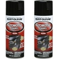 thumbnail image 1 of Rust-Oleum 252462-2PK Automotive Enamel Spray Paint, 12 oz, Gloss Black, 2 Pack, 1 of 2
