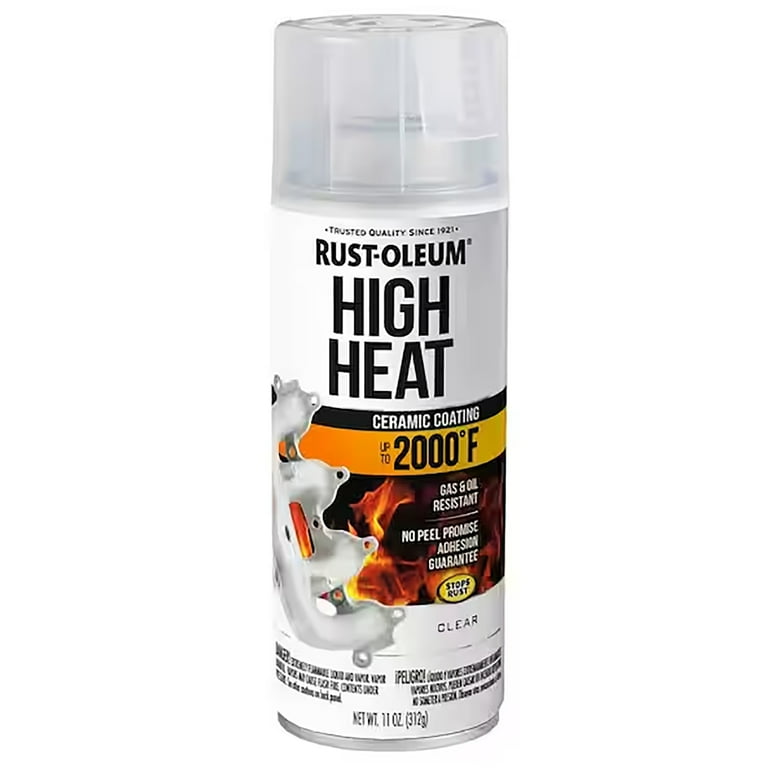 Free Shipping! Rust-Oleum Automotive High Heat Protective Clear
