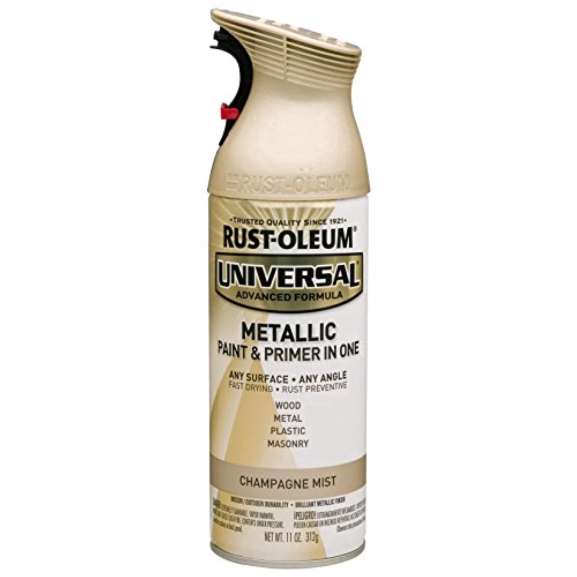 Rust-Oleum 261415 Universal All Surface Metallic Mist Spray Paint, 11 ...