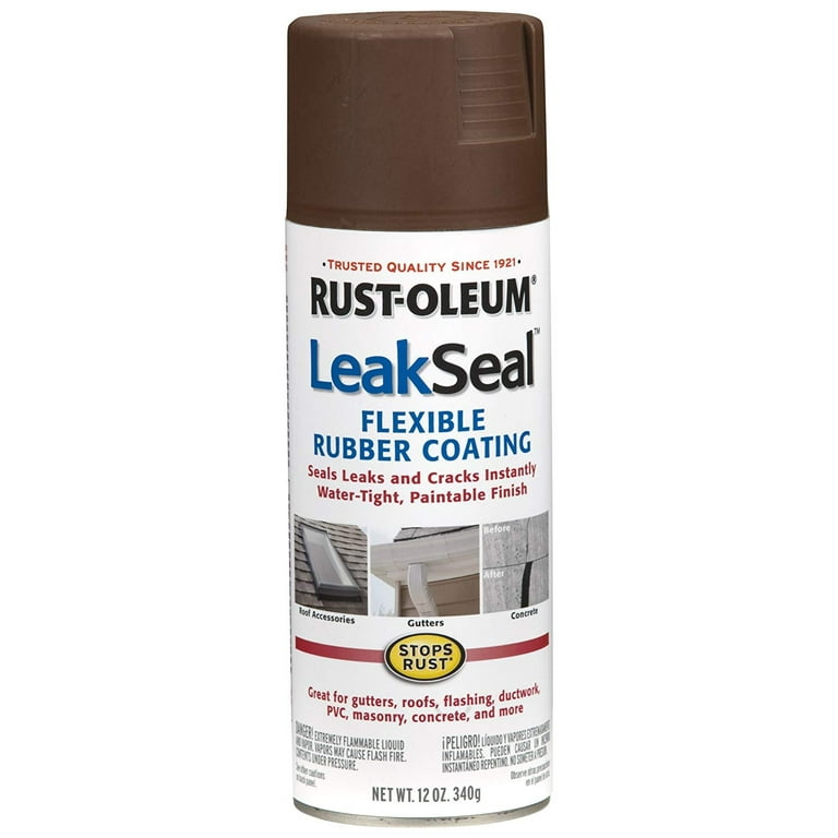 RUST-OLEUM® 267976 12-Ounce Brown Leak Seal Spray at Sutherlands