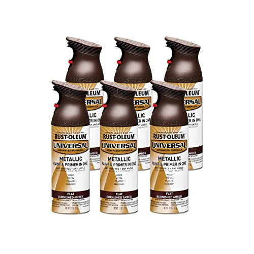 RustOleum 2714726PK Universal All Surface Metallic Spray Paint, 11 oz