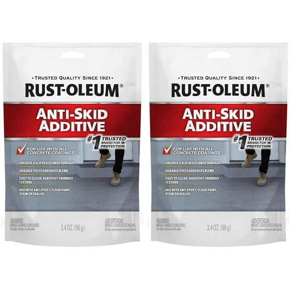 Rust-Oleum 279847 EPOXY Shield Anti Skid Paint, 3.4 Ounce, 2 Pack
