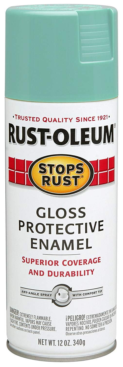商品Ｎｏ．1111 Rust-Oleum 284678 Stops Rust Spray Paint, 12-Ounce, Gloss Light