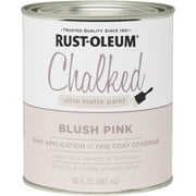 Rust-Oleum 285142 Ultra Matte Interior Chalked Paint 30 oz, Blush Pink
