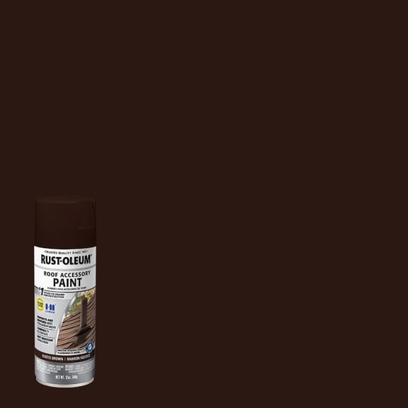 Rust-Oleum 285222 Roofing Accessory Coating Spray, 12 oz, Rustic Slate
