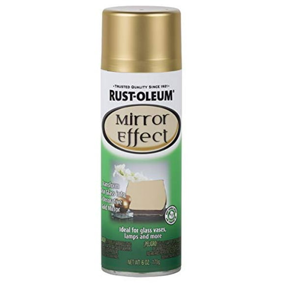 Rust-Oleum 286477 Specialty Spray Paint 6 Oz, Gold Mirror Effect