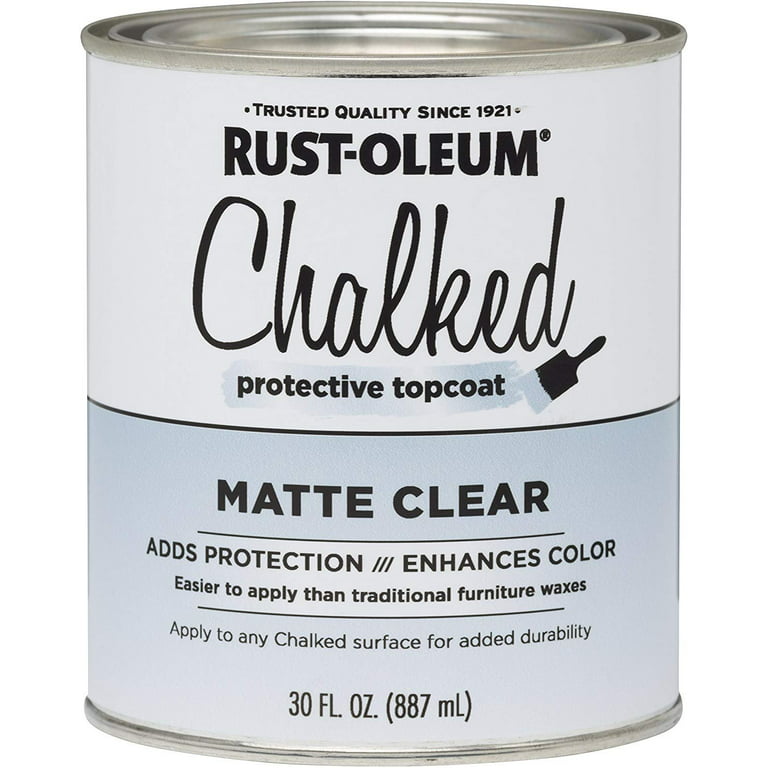 Buy Rust-Oleum 299386 Chalk Paint, Ultra Matte, Dark, 30 oz Dark