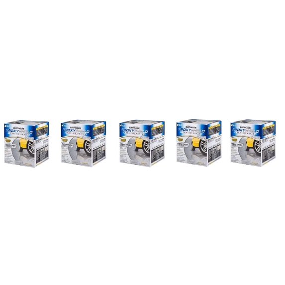 Rust-Oleum 292514 Epoxy Shield Premium Series Clear Floor Coating Kit, 5-Pack