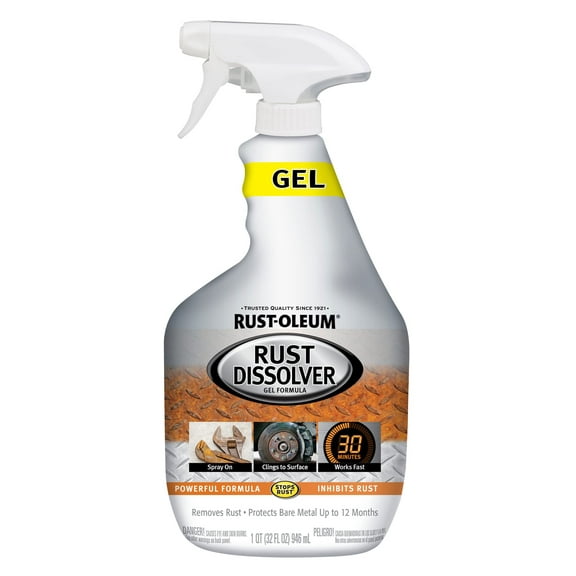 Rust-Oleum 300112 Rust Dissolver Gel Formula Spray, 32 oz