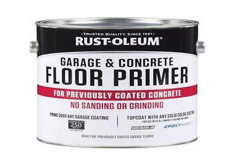 RustOleum 306196 Garage & Concrete Floor Primer, Grey, 2 Quart