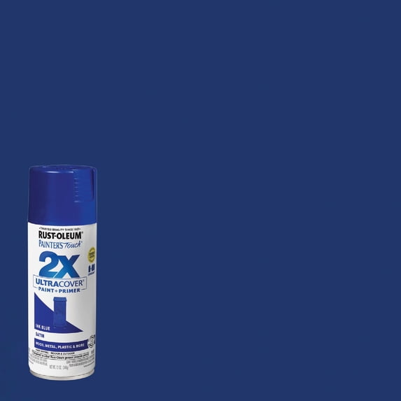 Rust-Oleum 314754 Painter's Touch 2X Ultra Cover, 12 oz, Ink Blue