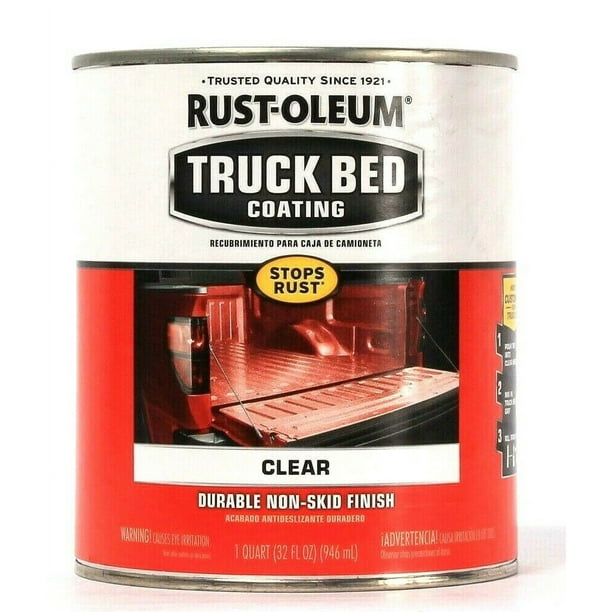 RustOleum 32 Oz Truck Bed Coating 340452 Clear Durable Non Skid Finish