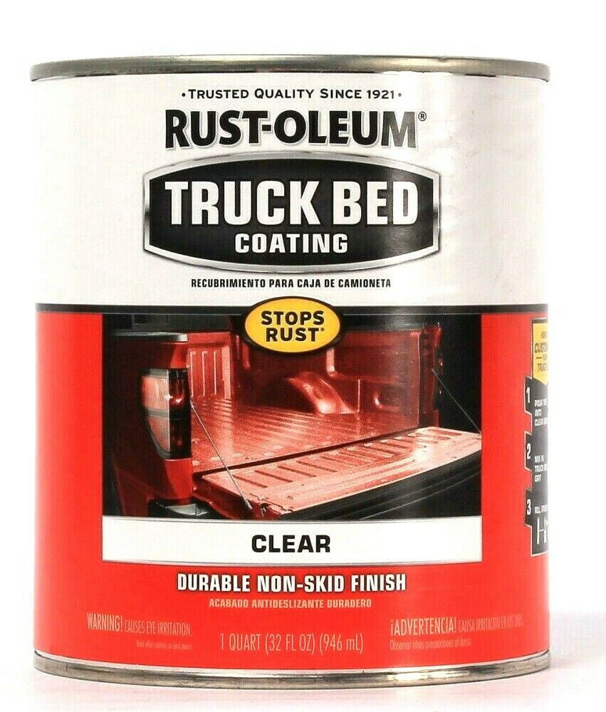RustOleum 32 Oz Truck Bed Coating 340452 Clear Durable Non Skid Finish