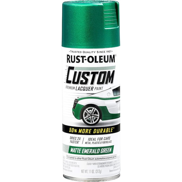 Rust-Oleum 323349 Automotive Custom Lacquer Spray Paint, 11 Oz