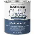thumbnail image 1 of Rust-Oleum 329207-2PK Chalked Ultra Matte Decorative Paint, 2 Pack, Coastal Blue, 1 of 5