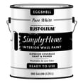 thumbnail image 1 of Rust-Oleum 332141-2PK Simply Home Interior Wall Paint, Gallon, Eggshell Pure White, 1 of 4