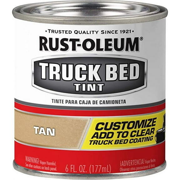 Rust-Oleum 340468 Tan Tint Truck Bed Coating, 6 fl oz