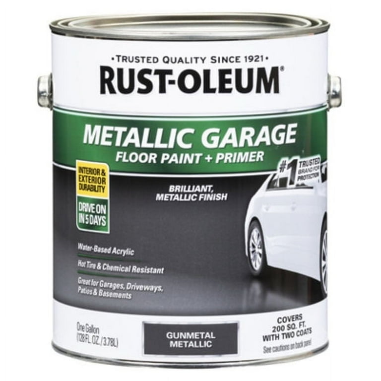 metallic rustoleum epoxy shield