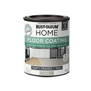 Rust-Oleum 365932 HOME Floor Coating Base Coat, Step 1, Greige, Qt. - Quantity 1
