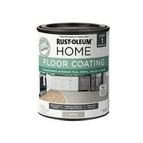 Rust-Oleum 365932 HOME Floor Coating Base Coat, Step 1, Greige, Qt. - Quantity 1